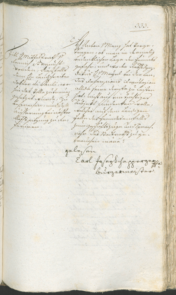 Stadtarchiv Bozen - BOhisto Ratsprotokoll 1794/96 