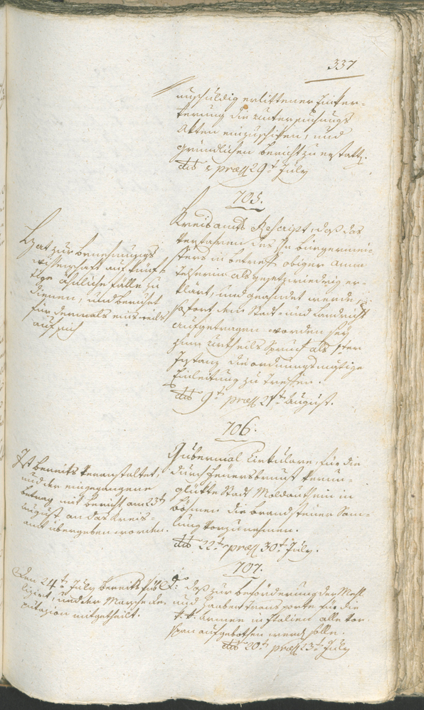 Archivio Storico della Città di Bolzano - BOhisto protocollo consiliare 1794/96 