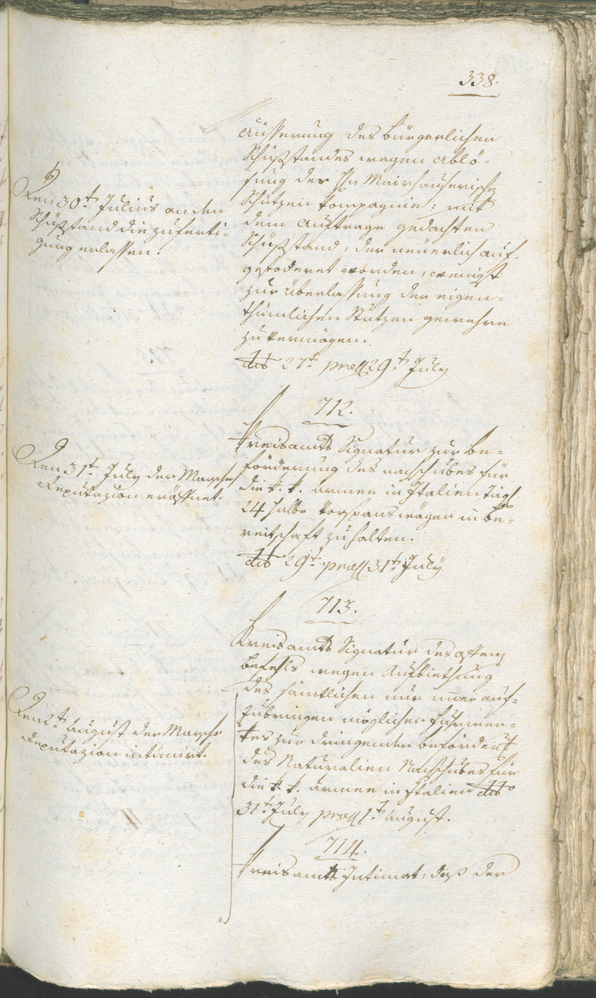 Archivio Storico della Città di Bolzano - BOhisto protocollo consiliare 1794/96 