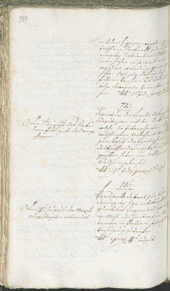 Civic Archives of Bozen-Bolzano - BOhisto Ratsprotokoll 1794/96 