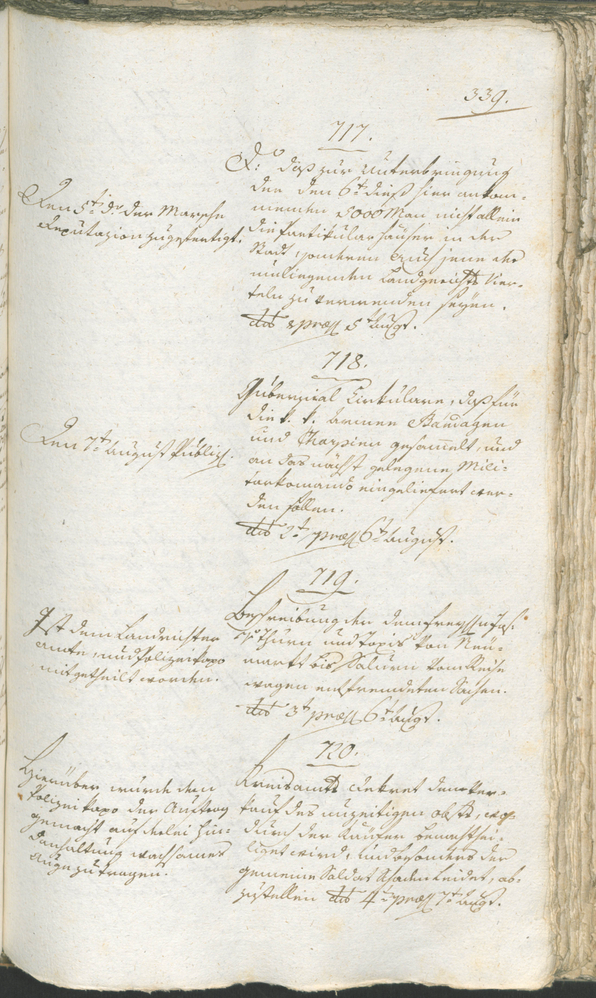 Stadtarchiv Bozen - BOhisto Ratsprotokoll 1794/96 