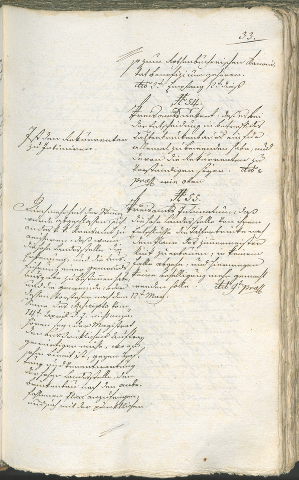 Civic Archives of Bozen-Bolzano - BOhisto Ratsprotokoll 1794/96 