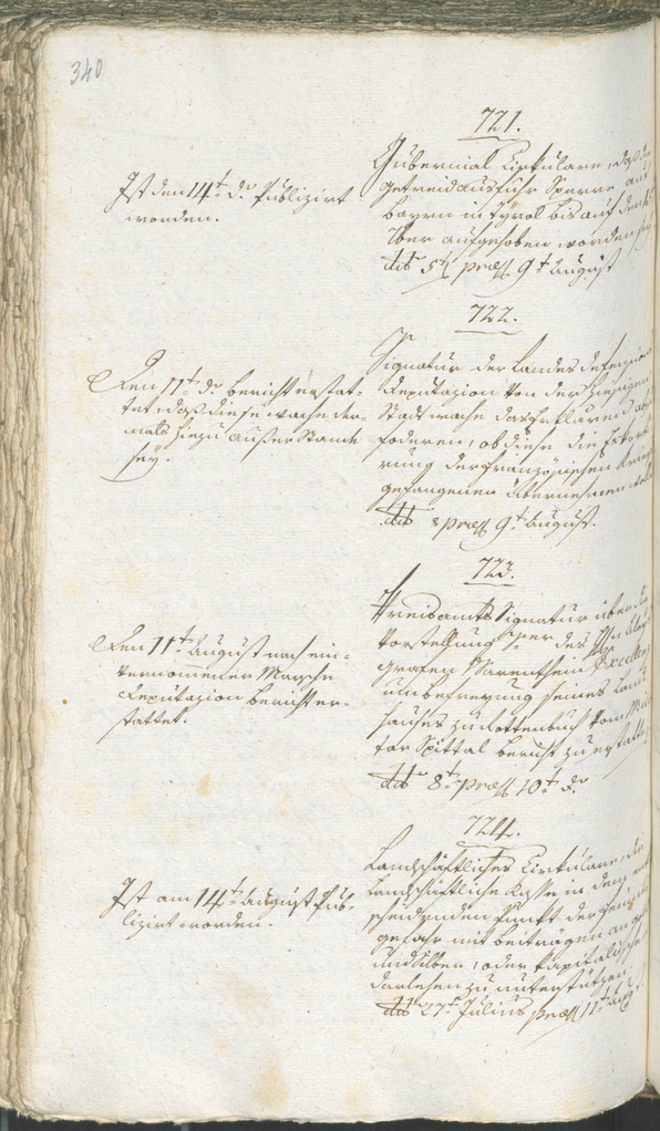 Civic Archives of Bozen-Bolzano - BOhisto Ratsprotokoll 1794/96 