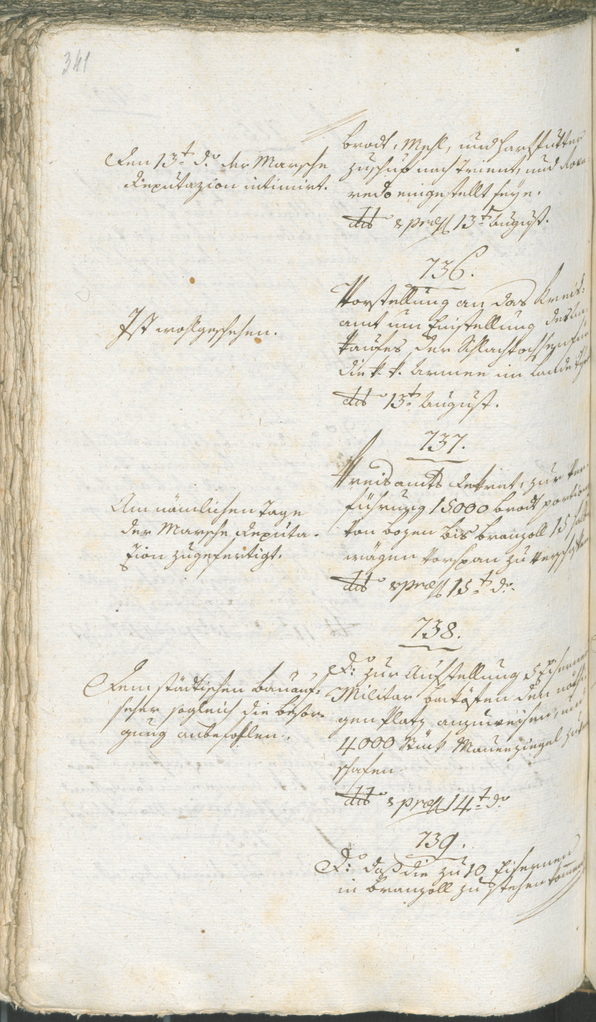 Civic Archives of Bozen-Bolzano - BOhisto Ratsprotokoll 1794/96 