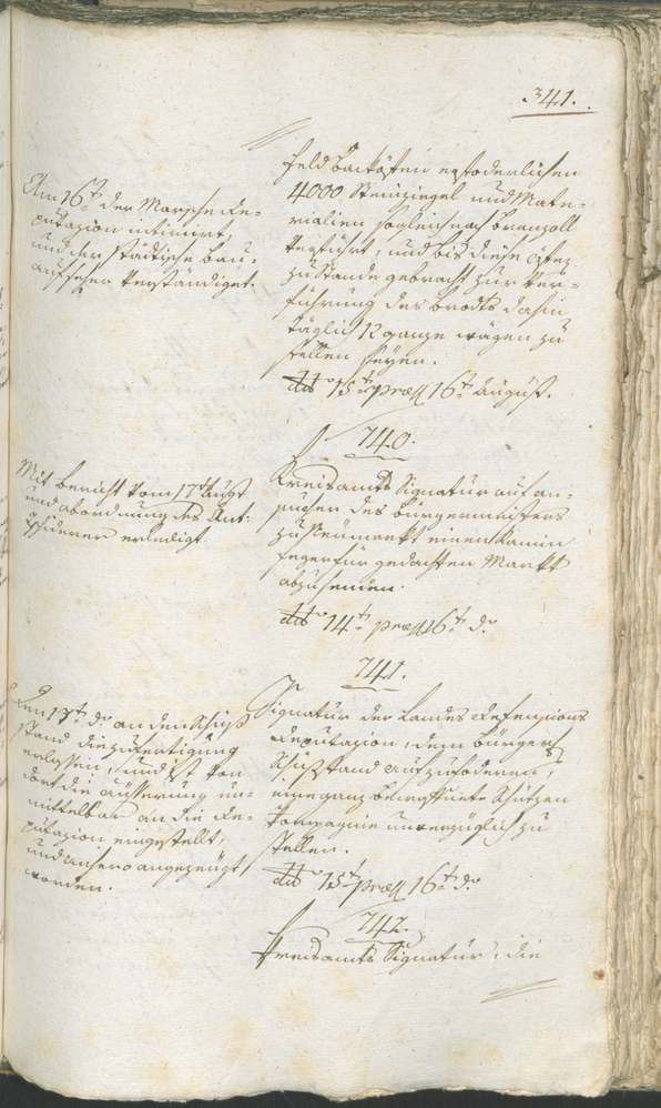 Civic Archives of Bozen-Bolzano - BOhisto Ratsprotokoll 1794/96 