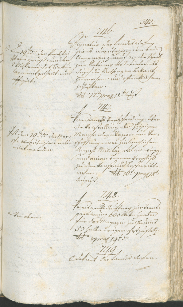 Civic Archives of Bozen-Bolzano - BOhisto Ratsprotokoll 1794/96 