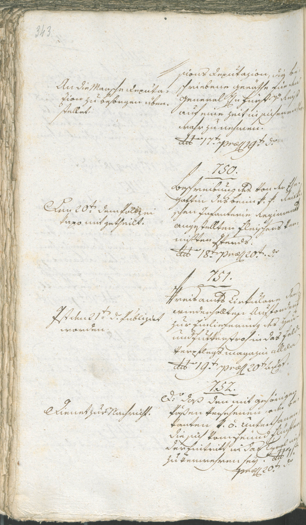 Archivio Storico della Città di Bolzano - BOhisto protocollo consiliare 1794/96 