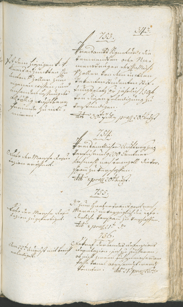 Civic Archives of Bozen-Bolzano - BOhisto Ratsprotokoll 1794/96 