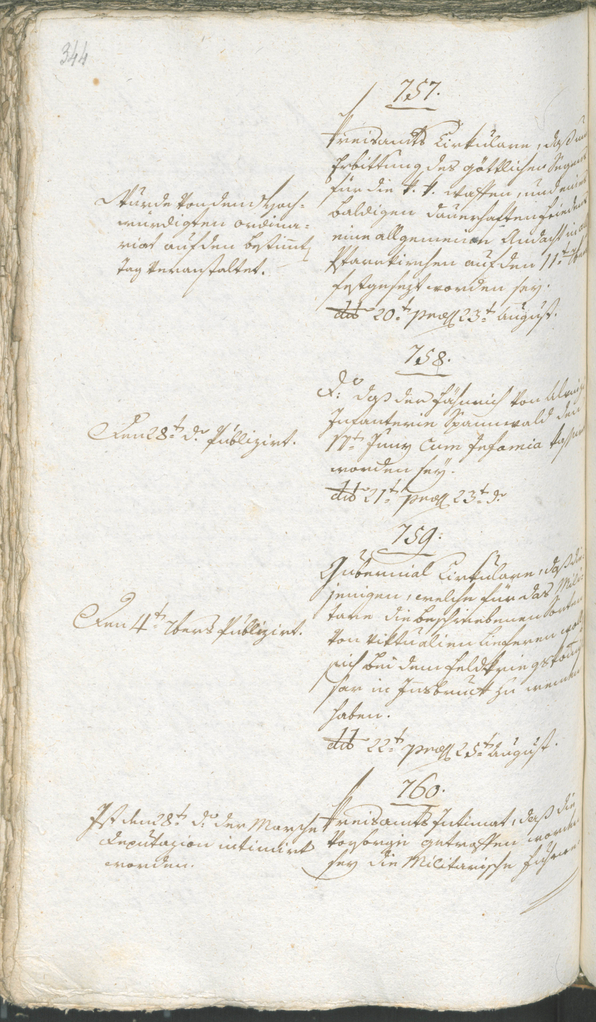 Civic Archives of Bozen-Bolzano - BOhisto Ratsprotokoll 1794/96 