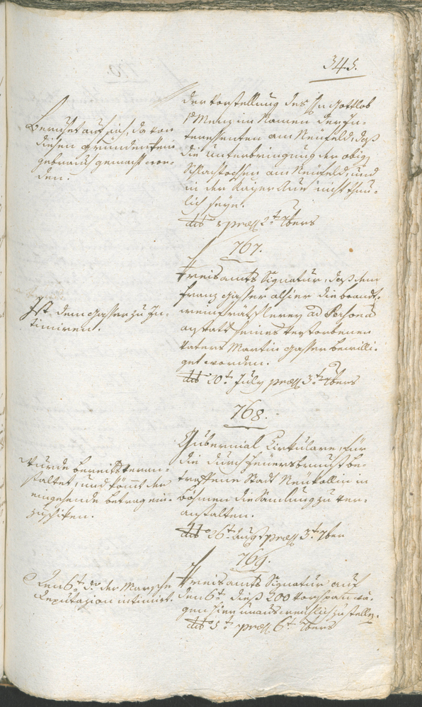 Civic Archives of Bozen-Bolzano - BOhisto Ratsprotokoll 1794/96 