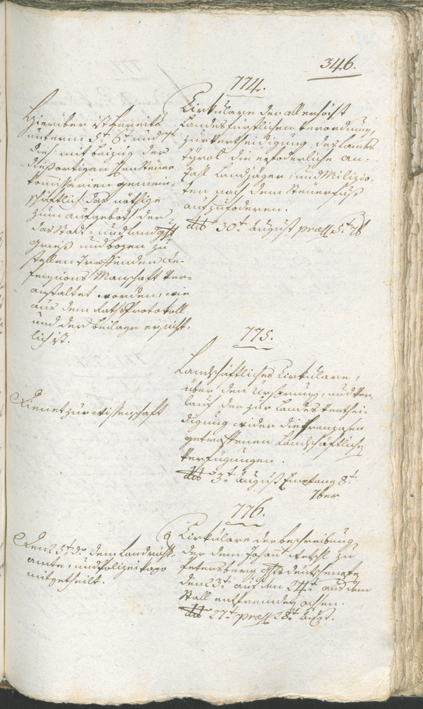 Civic Archives of Bozen-Bolzano - BOhisto Ratsprotokoll 1794/96 