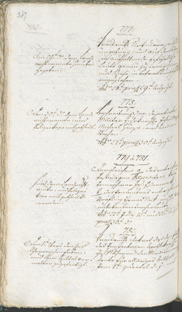 Civic Archives of Bozen-Bolzano - BOhisto Ratsprotokoll 1794/96 