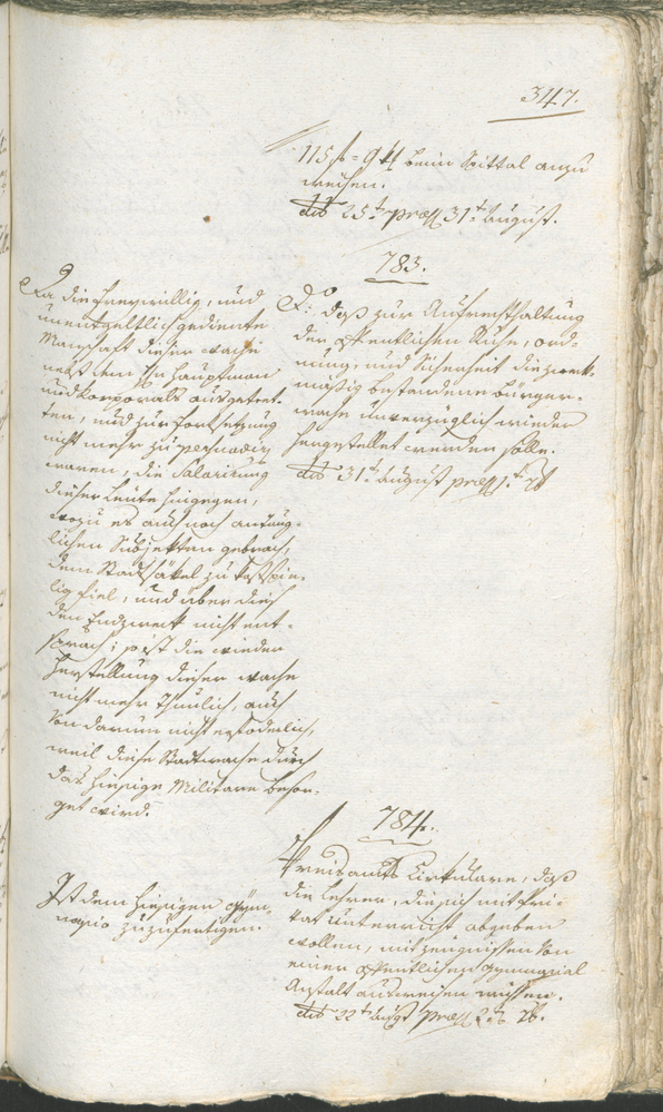 Civic Archives of Bozen-Bolzano - BOhisto Ratsprotokoll 1794/96 