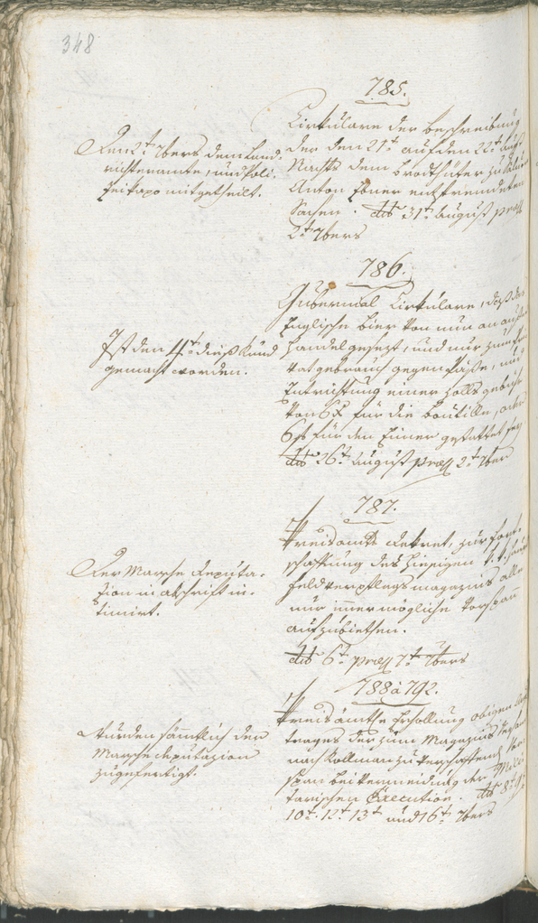 Civic Archives of Bozen-Bolzano - BOhisto Ratsprotokoll 1794/96 