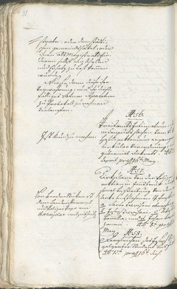 Civic Archives of Bozen-Bolzano - BOhisto Ratsprotokoll 1794/96 