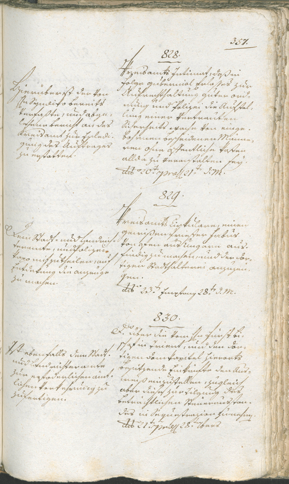 Stadtarchiv Bozen - BOhisto Ratsprotokoll 1794/96 