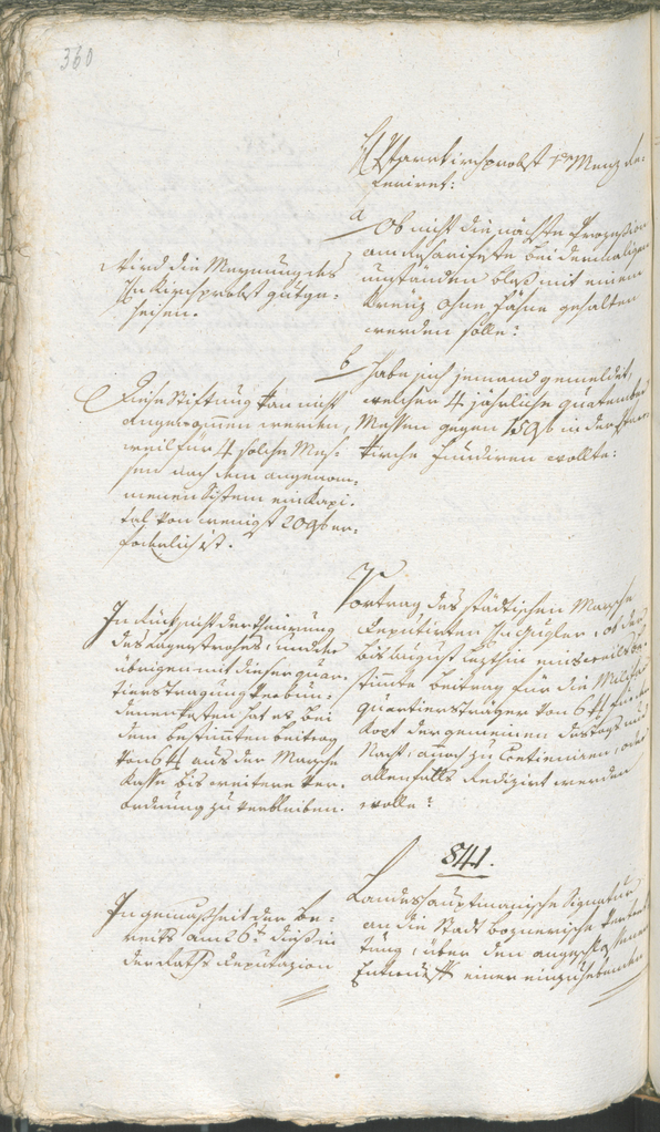 Stadtarchiv Bozen - BOhisto Ratsprotokoll 1794/96 