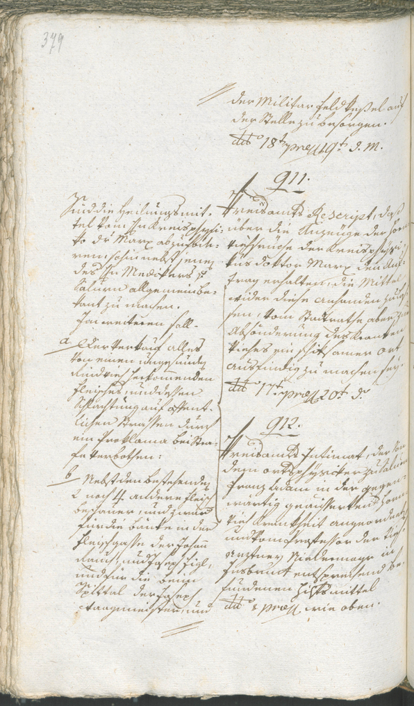 Civic Archives of Bozen-Bolzano - BOhisto Ratsprotokoll 1794/96 