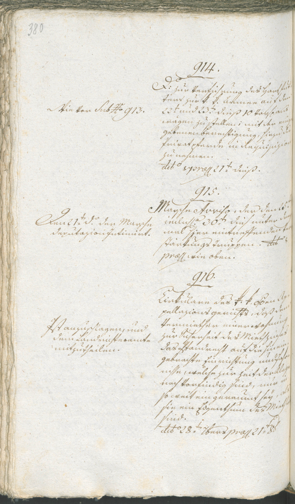 Stadtarchiv Bozen - BOhisto Ratsprotokoll 1794/96 