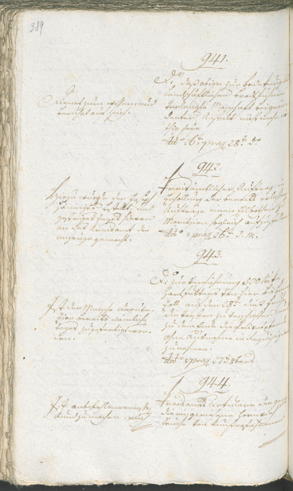 Archivio Storico della Città di Bolzano - BOhisto protocollo consiliare 1794/96 