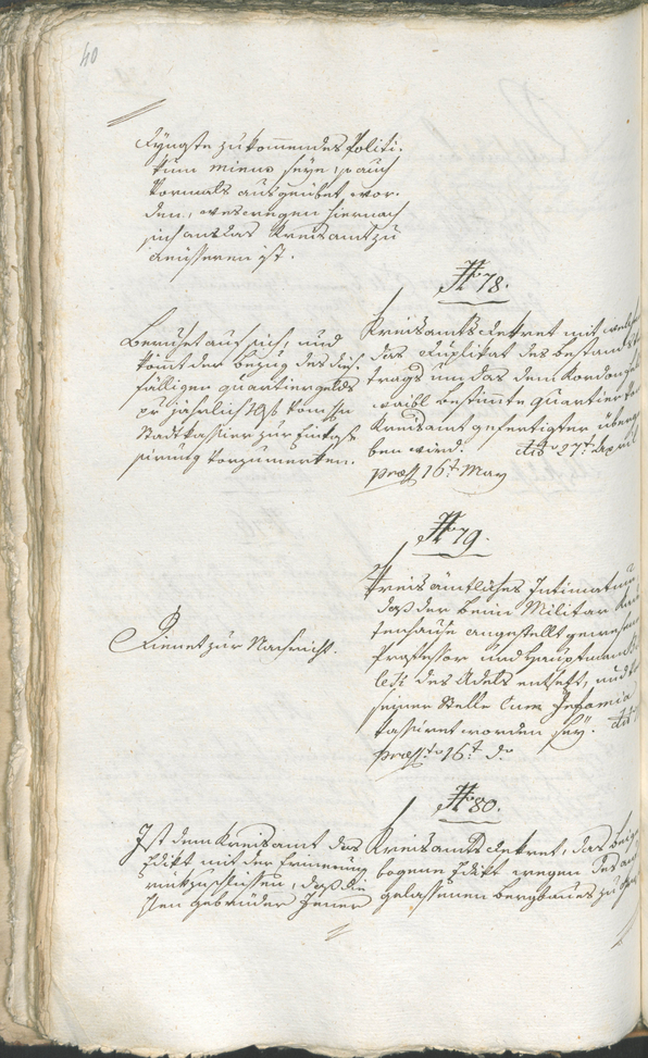 Archivio Storico della Città di Bolzano - BOhisto protocollo consiliare 1794/96 