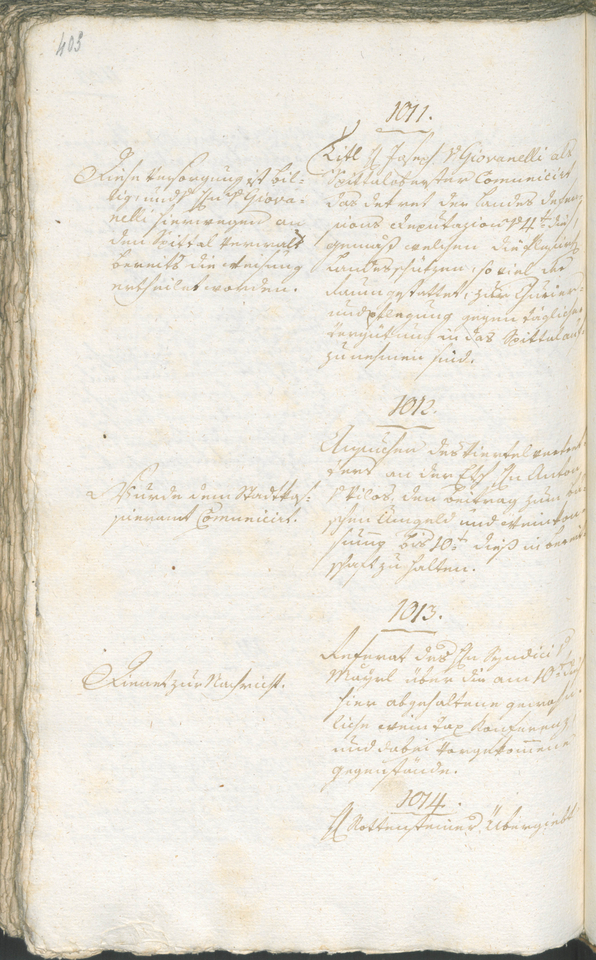 Civic Archives of Bozen-Bolzano - BOhisto Ratsprotokoll 1794/96 