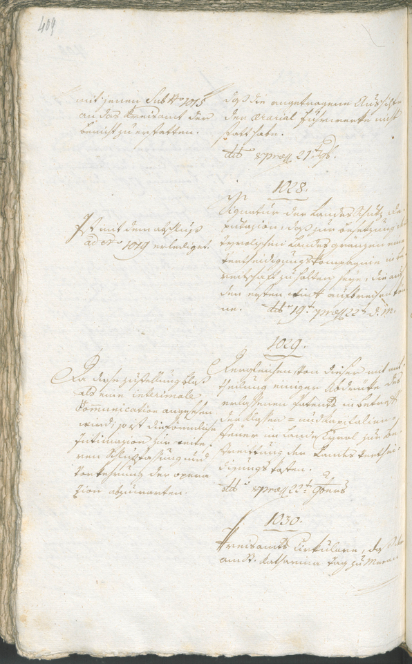 Civic Archives of Bozen-Bolzano - BOhisto Ratsprotokoll 1794/96 