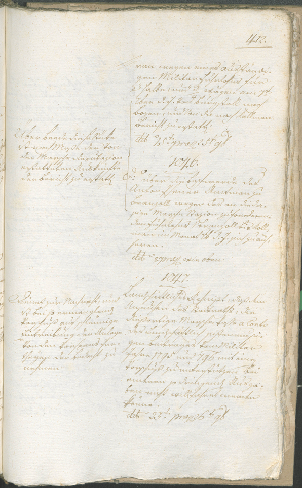 Civic Archives of Bozen-Bolzano - BOhisto Ratsprotokoll 1794/96 