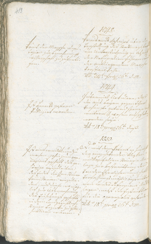 Archivio Storico della Città di Bolzano - BOhisto protocollo consiliare 1794/96 