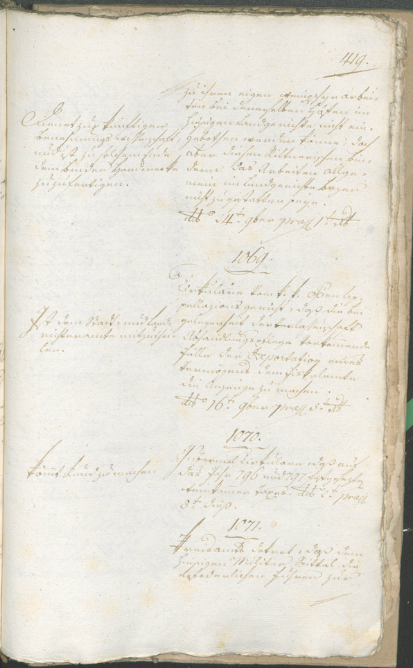 Stadtarchiv Bozen - BOhisto Ratsprotokoll 1794/96 