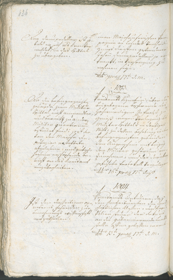 Civic Archives of Bozen-Bolzano - BOhisto Ratsprotokoll 1794/96 