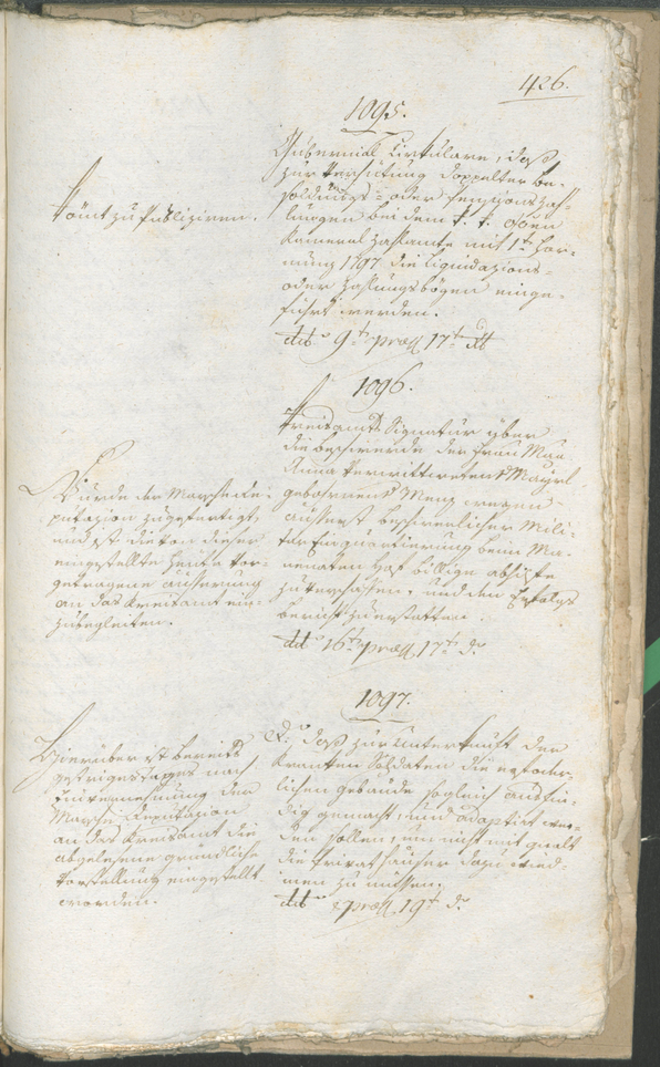 Archivio Storico della Città di Bolzano - BOhisto protocollo consiliare 1794/96 