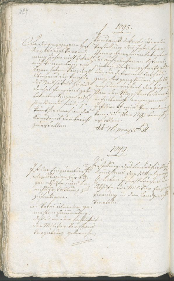 Archivio Storico della Città di Bolzano - BOhisto protocollo consiliare 1794/96 