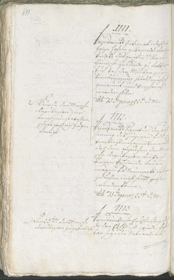 Civic Archives of Bozen-Bolzano - BOhisto Ratsprotokoll 1794/96 