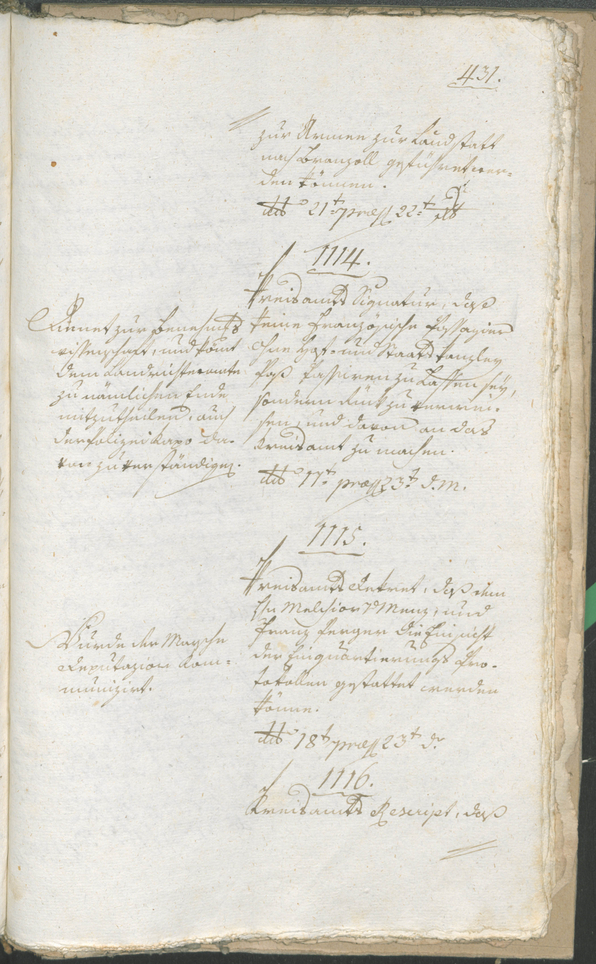 Archivio Storico della Città di Bolzano - BOhisto protocollo consiliare 1794/96 