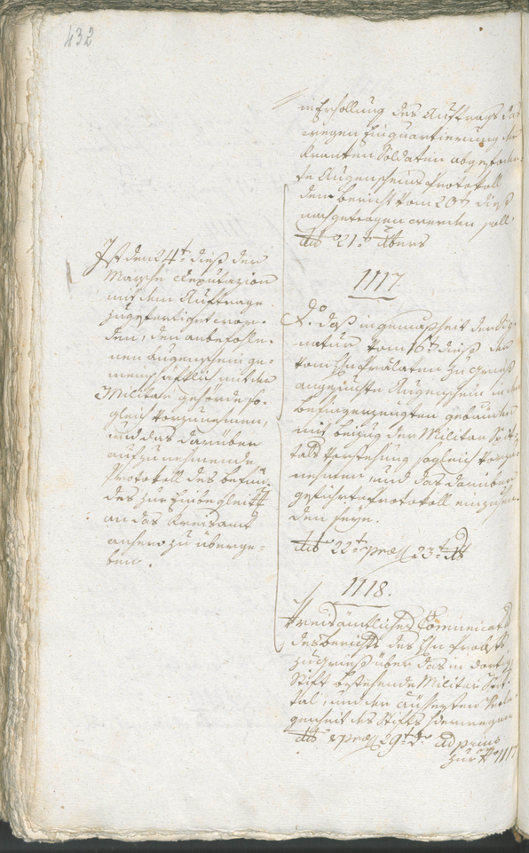 Stadtarchiv Bozen - BOhisto Ratsprotokoll 1794/96 