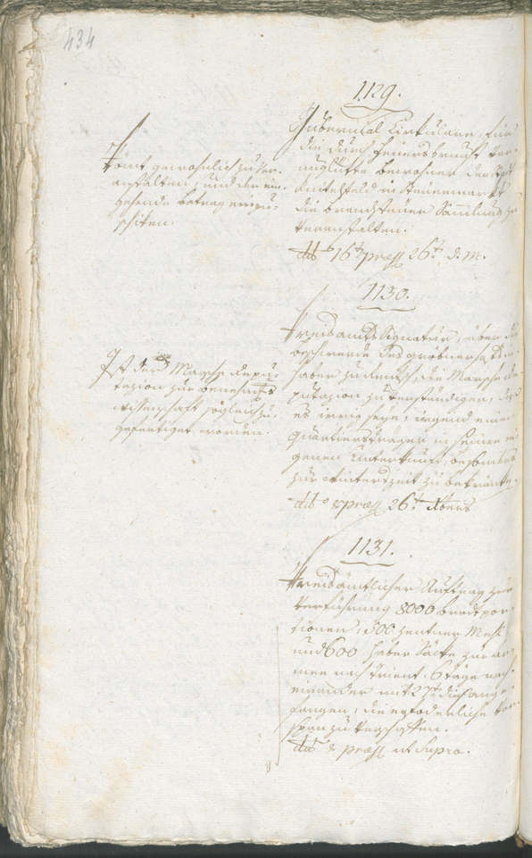 Stadtarchiv Bozen - BOhisto Ratsprotokoll 1794/96 