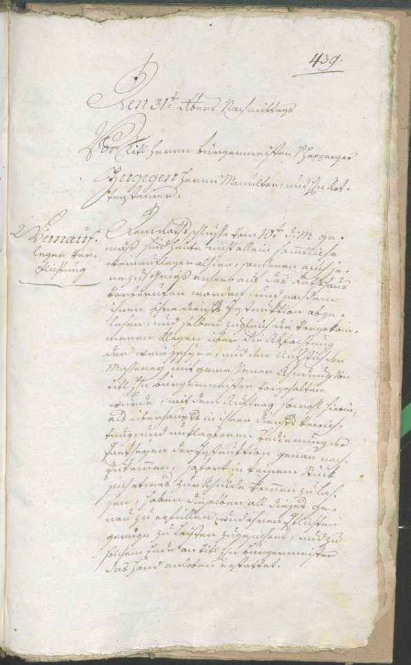 Archivio Storico della Città di Bolzano - BOhisto protocollo consiliare 1794/96 