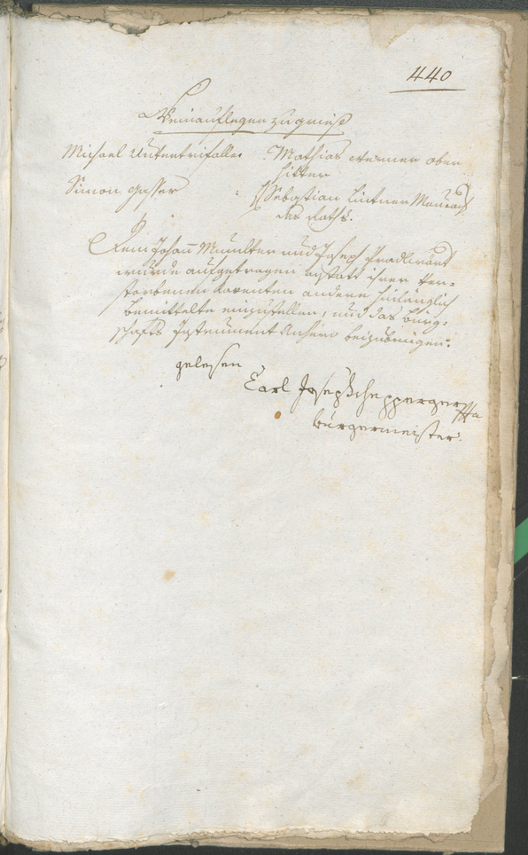 Civic Archives of Bozen-Bolzano - BOhisto Ratsprotokoll 1794/96 