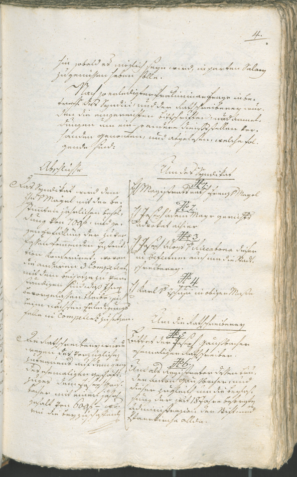 Stadtarchiv Bozen - BOhisto Ratsprotokoll 1794/96 