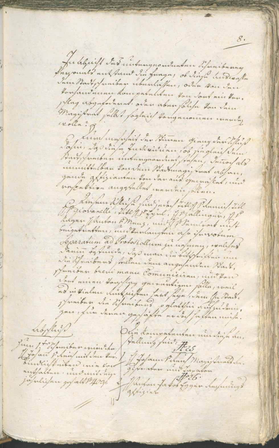 Archivio Storico della Città di Bolzano - BOhisto protocollo consiliare 1794/96 