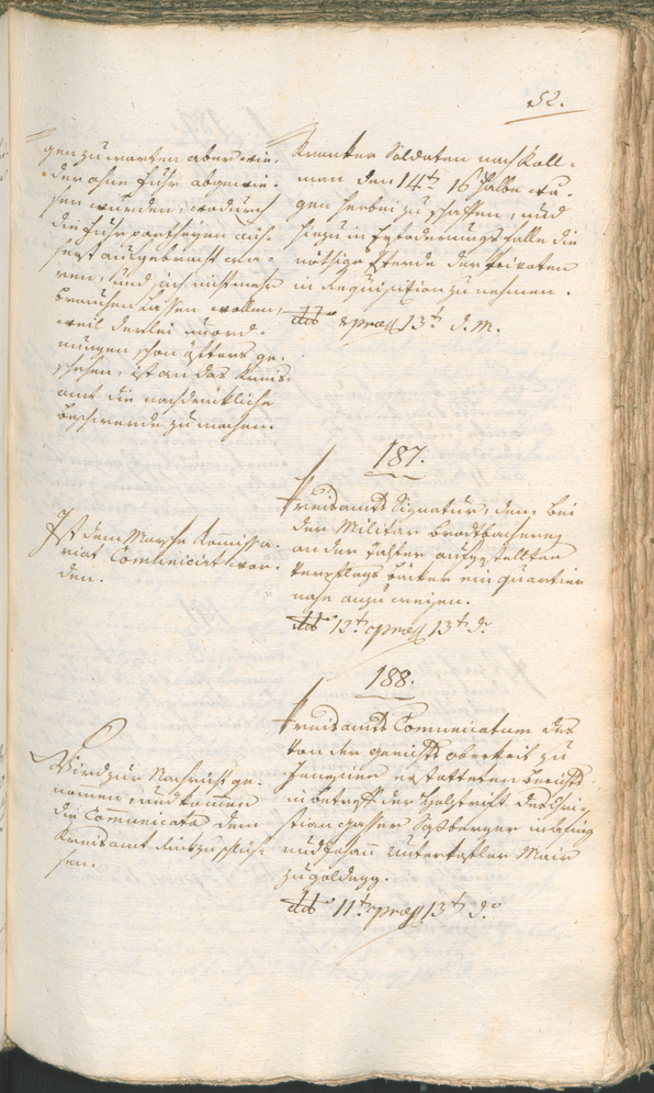 Civic Archives of Bozen-Bolzano - BOhisto Ratsprotokoll 1797 