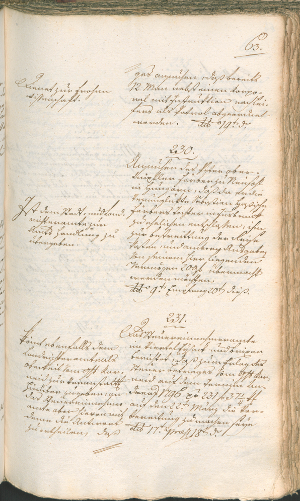 Civic Archives of Bozen-Bolzano - BOhisto Ratsprotokoll 1797 