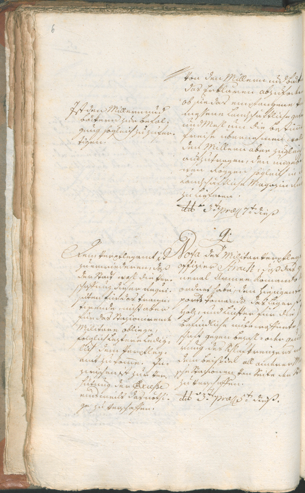 Civic Archives of Bozen-Bolzano - BOhisto Ratsprotokoll 1797 