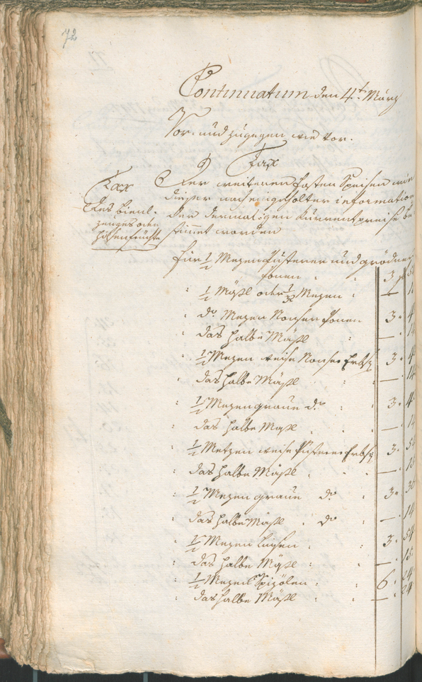 Civic Archives of Bozen-Bolzano - BOhisto Ratsprotokoll 1797 