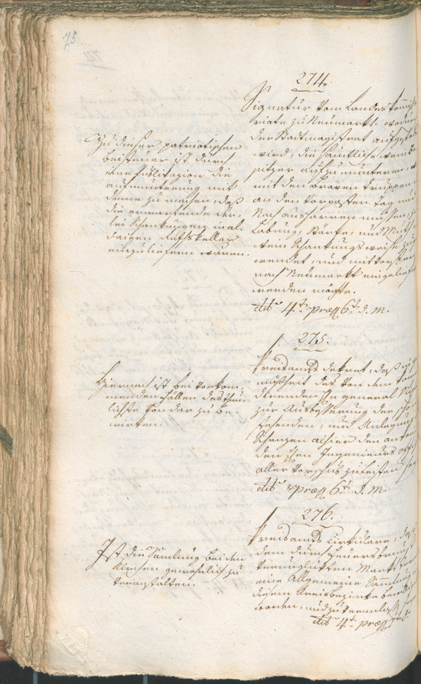 Civic Archives of Bozen-Bolzano - BOhisto Ratsprotokoll 1797 