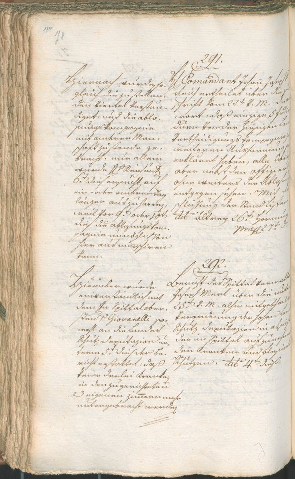 Civic Archives of Bozen-Bolzano - BOhisto Ratsprotokoll 1797 