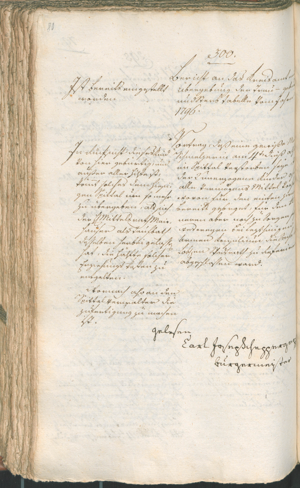 Civic Archives of Bozen-Bolzano - BOhisto Ratsprotokoll 1797 