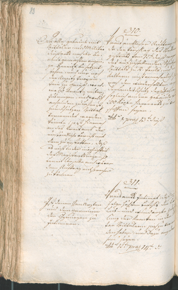 Civic Archives of Bozen-Bolzano - BOhisto Ratsprotokoll 1797 