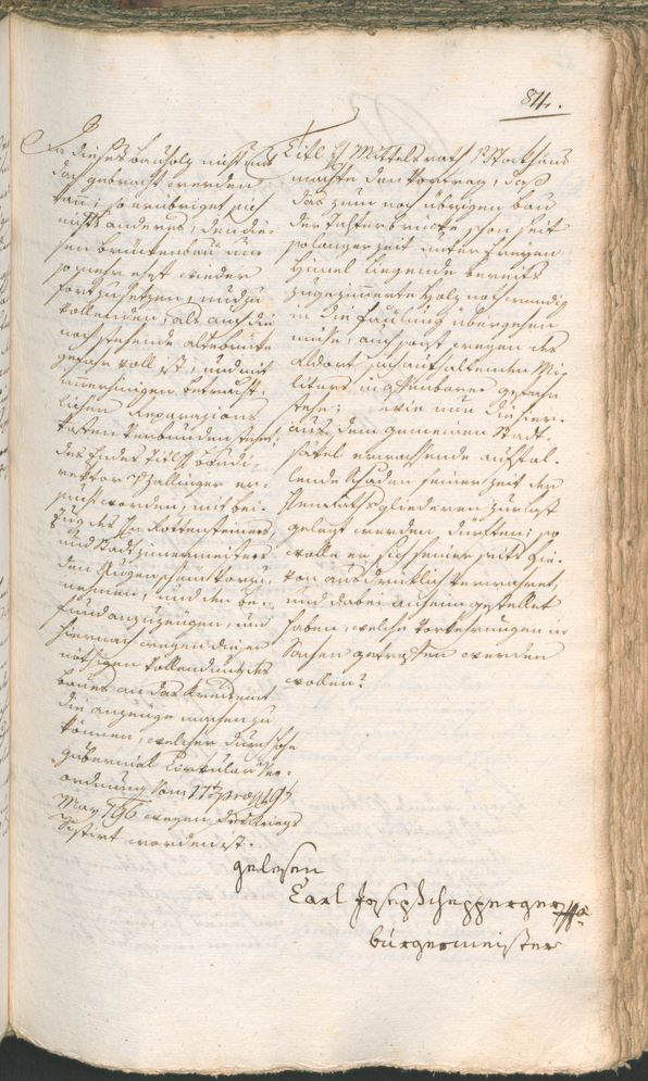 Civic Archives of Bozen-Bolzano - BOhisto Ratsprotokoll 1797 